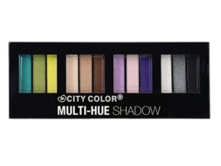 1pc City Color Multi-Hue Eye Shadow Palette #E0031 Cheap