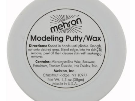 Mehron Makeup Professional Modeling Putty Wax (1.3 Ounce) on Sale