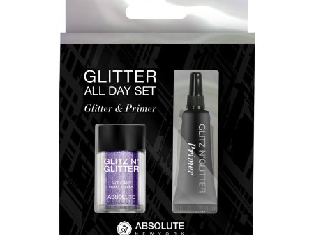 Absolute Glitter and Primer All Day Set (SWEET LAVENDER) Fashion