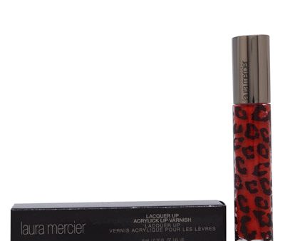 LAURA MERCIER LACQUER UP ACRYLIC LIP VARNISH (HEAT) 0.20 OZ (6 ML) For Sale