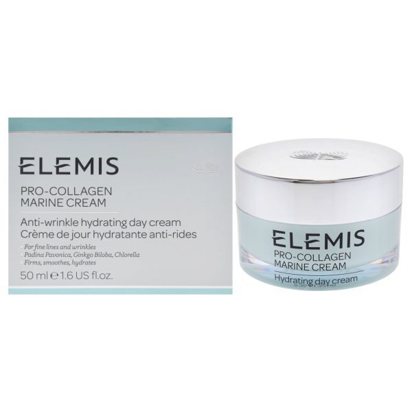 ELEMIS Pro-Collagen Marine Cream, Anti-wrinkle Day Cream, 1.6 fl. oz Supply