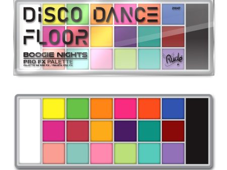 RUDE Disco Dance Floor Pro FX Palette - Boogie Nights Online Sale