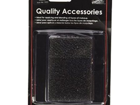 Mehron Stipple Sponge Applicator (Carded) - Black Hot on Sale