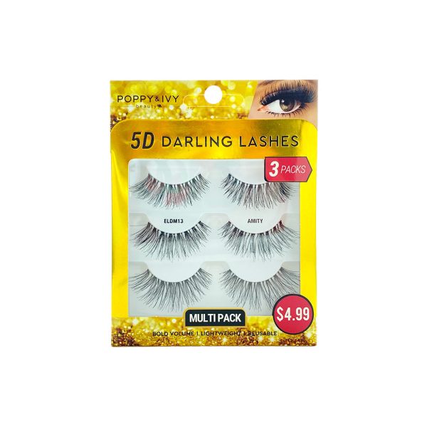 ABSOLUTE Poppy & Ivy 5D Darling Lashes (3-Pack) Online Sale