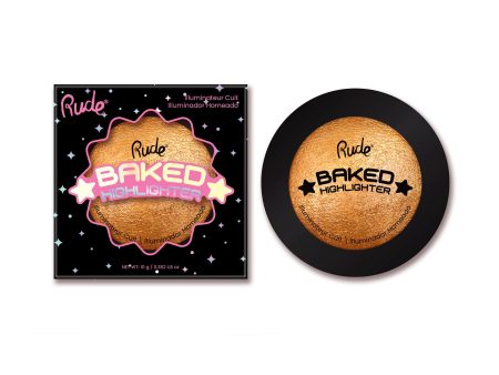 Rude - Baked Highlighter - Queens Glow Discount