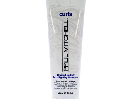 Curls Spring Loaded Frizz-Fighting Shampoo by Paul Mitchell for Unisex - 8.5 oz Shampoo Discount