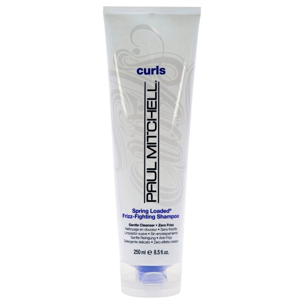 Curls Spring Loaded Frizz-Fighting Shampoo by Paul Mitchell for Unisex - 8.5 oz Shampoo Discount