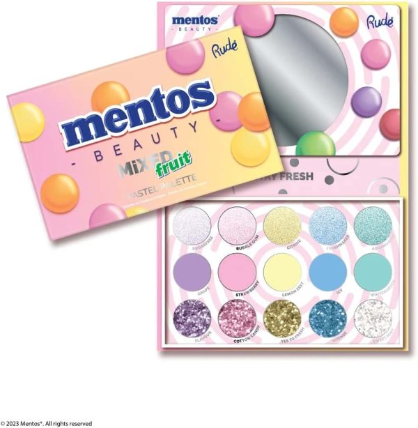 RUDE Mentos Mixed Fruit Pastel Palette Hot on Sale