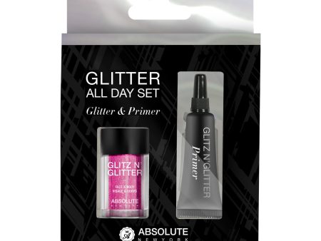 Absolute Glitter and Primer All Day Set II (FUSHCIA FIZZ) Discount