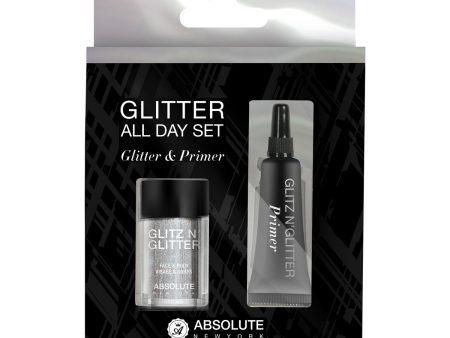 Absolute Glitter and Primer All Day Set II (SILVER SPLASH) Discount