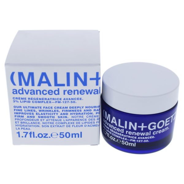 Advanced Renewal Cream by Malin + Goetz for Women - 1.7 oz Cream Online Sale