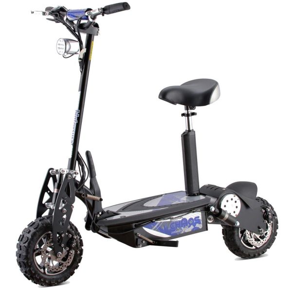 MotoTec Chaos 2000w 60v 15ah Lithium 32 MPH Electric Scooter Folding Frame Seat Included Online