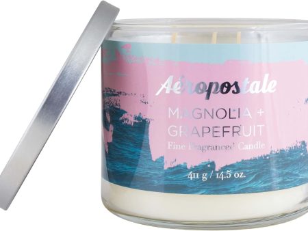 AEROPOSTALE MAGNOLIA & GRAPEFRUIT by Aeropostale , CANDLE 14.5 OZ Hot on Sale