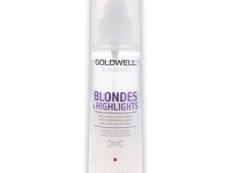 Dualsenses Blondes Highlights Brillance Serum Spray by Goldwell for Unisex - 5 oz Serum Hot on Sale