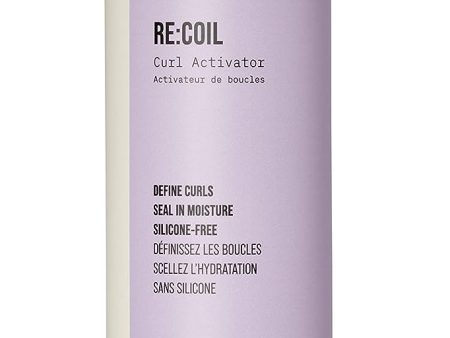 AG Care Re:Coil Curl Activator Curl Cream with Keratin Amino Acids - Ultra-Nourishing Curly Hair Cream for Defined, Healthy Curls, 12 Fl Oz Online Hot Sale