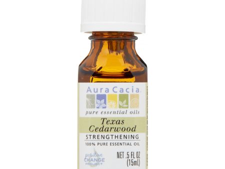 Aura Cacia Cedarwood Essential Oil (0.5Oz) Online Hot Sale