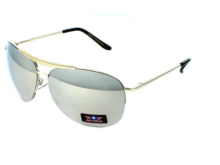 AIR FORCE Sunglasses Aviator 512 - Silver Hot on Sale