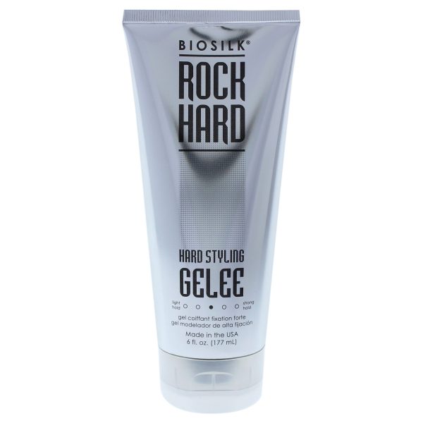 Rock Hard Gel by Biosilk for Unisex - 6 oz Gel on Sale