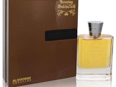 Al Haramain Amazing Mukhallath by Al Haramain Eau De Parfum Spray (Unisex) 3.4 oz for Men Online Hot Sale