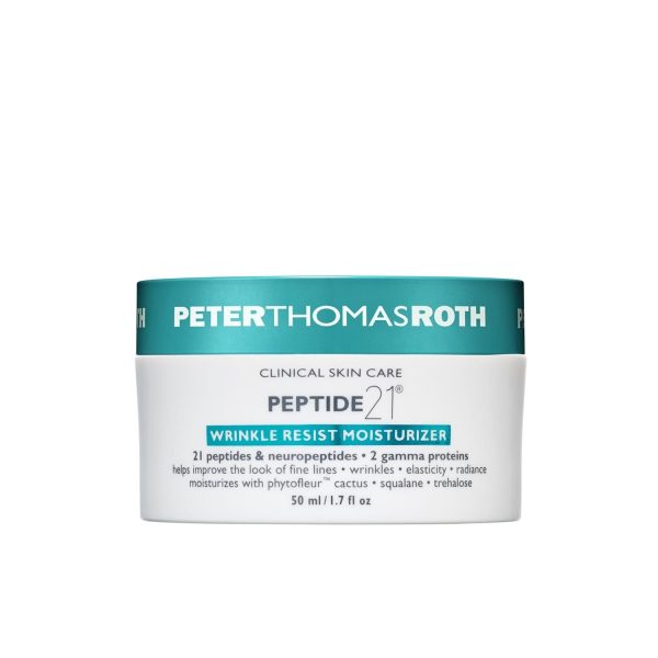 Peptide 21 Wrinkle Resist Moisturizer by Peter Thomas Roth for Unisex - 1.7 oz Moisturizer Online now