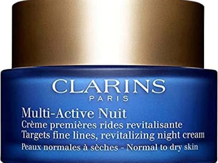 CLARINS MULTI-ACTIVE NIGHT REVITALIZING CREAM 1.7 OZ (50 ML) on Sale