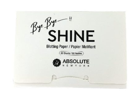 ABSOLUTE BYE BYE SHINE BLOTTING PAPER Supply