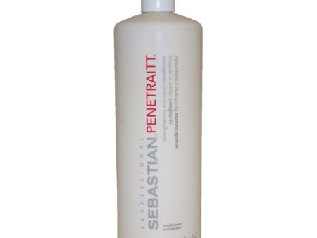 Penetraitt Strengthening and Repair Conditioner by Sebastian for Unisex - 33.8 oz Conditioner Online Hot Sale