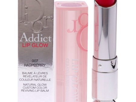 Dior Addict Lip Glow - 007 Raspberry by Christian Dior for Women - 0.11 oz Lip Balm Hot on Sale