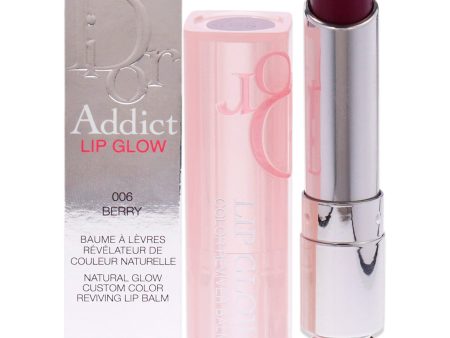 Dior Addict Lip Glow - 006 Berry by Christian Dior for Women - 0.11 oz Lip Balm Supply