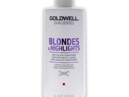 Goldwell Dualsenses Blondes and Highlights Conditioner, 1 L  1QT. 1.8 FL OZ Fashion