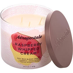 AEROPOSTALE RASPBERRY WHIPPED CREAM by Aeropostale , SCENTED CANDLE 14.5 OZ Discount