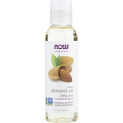 ESSENTIAL OILS NOW by NOW Essential Oils , SWEET ALMOND OIL 100% MOISTURIZING SKIN CARE 4 OZ on Sale