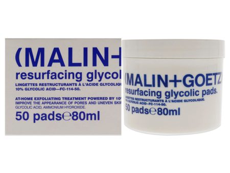 Malin + Goetz Resurfacing Glycolic Pads By Malin + Goetz For Unisex - 50 Pads Treatment  50 Pads Online Hot Sale