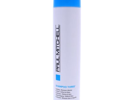 Shampoo Three by Paul Mitchell for Unisex - 10.14 oz Shampoo Online now