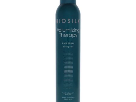 Volumizing Therapy Hairspray - Strong Hold by Biosilk for Unisex - 10 oz Hairspray Discount